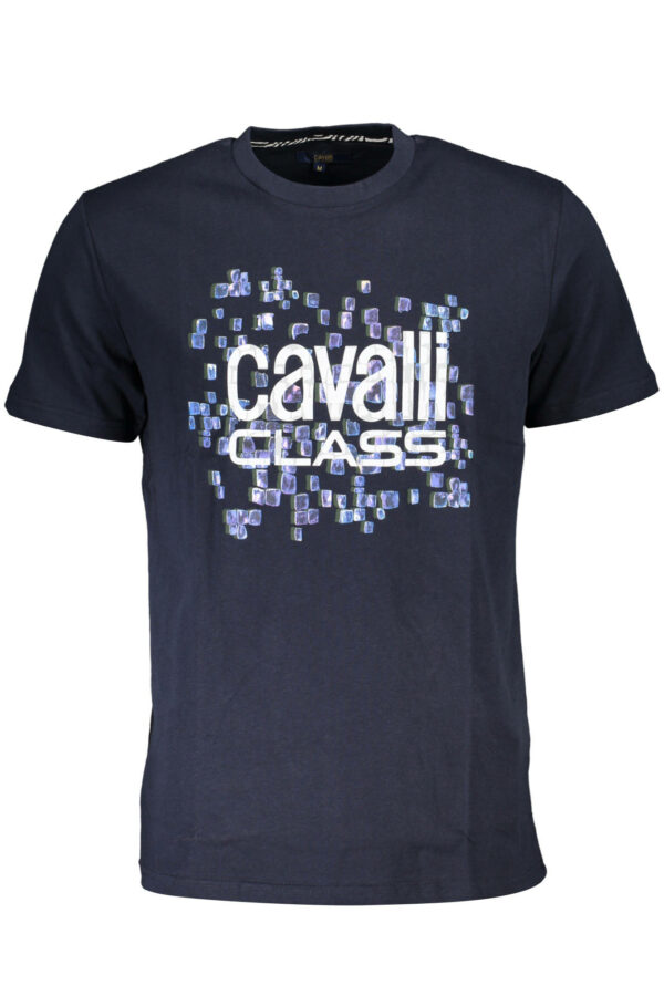 Cavalli Class T-Shirt Maniche Corte Uomo Blu