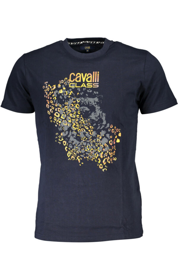 Cavalli Class T-Shirt Maniche Corte Uomo Blu