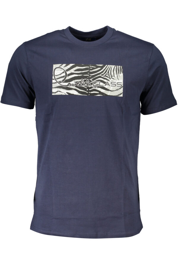 Cavalli Class T-Shirt Maniche Corte Uomo Blu