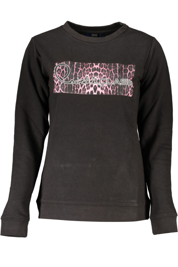 Cavalli Class Felpa Senza Zip Donna Nero