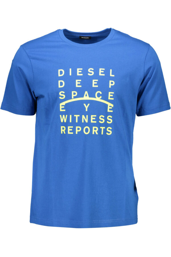 Diesel T-Shirt Maniche Corte Uomo Blu