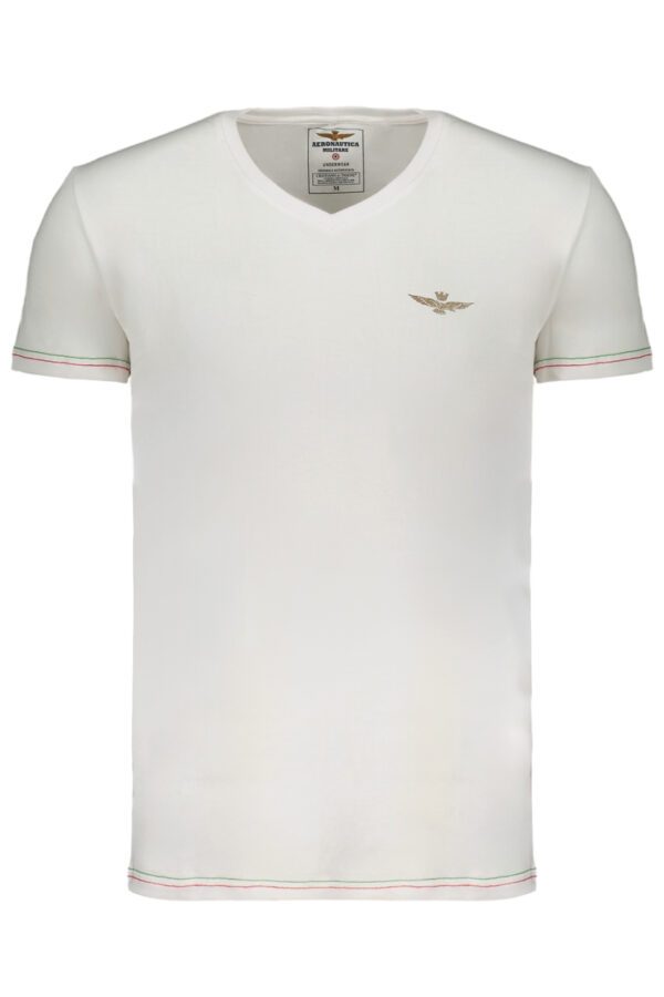 Aeronautica Militare T-Shirt Maniche Corte Uomo Bianco