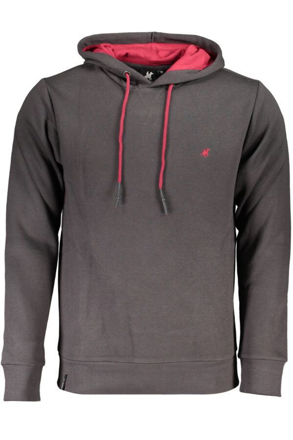 U.s. Grand Polo Felpa Senza Zip Uomo Grigio