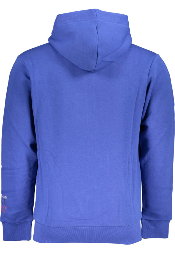 U.s. Grand Polo Felpa Con Zip Uomo Blu