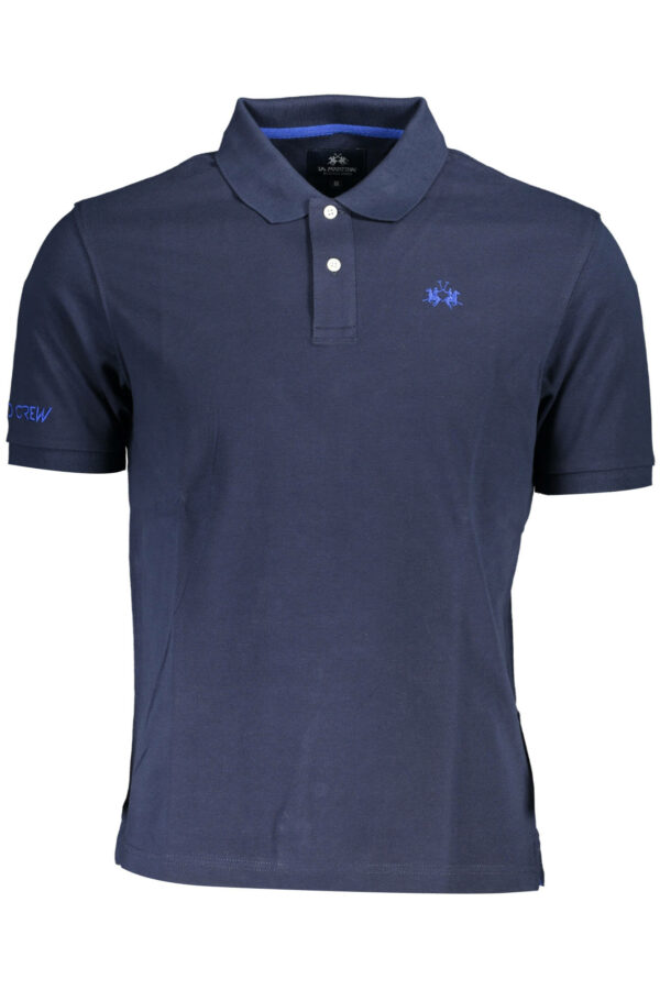 La Martina Polo Maniche Corte Uomo Blu