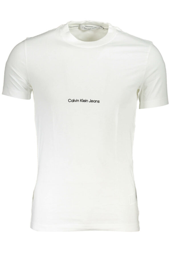 Calvin Klein T-Shirt Maniche Corte Uomo Bianco