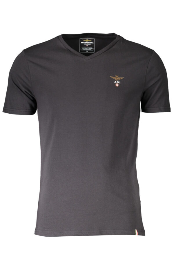 Aeronautica Militare T-Shirt Esternabile Uomo Nero