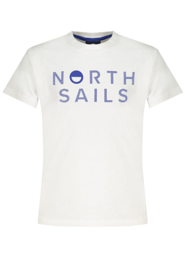 North Sails T-Shirt Maniche Corte Bambino Bianco