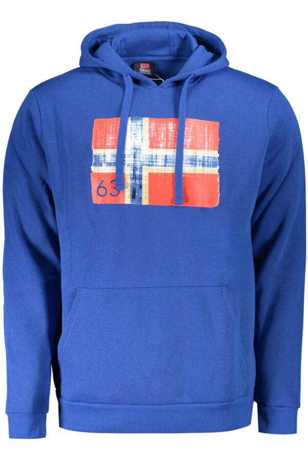 Norway 1963 Felpa Senza Zip Uomo Blu