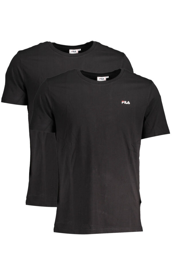 Fila T-Shirt Maniche Corte Uomo Nero