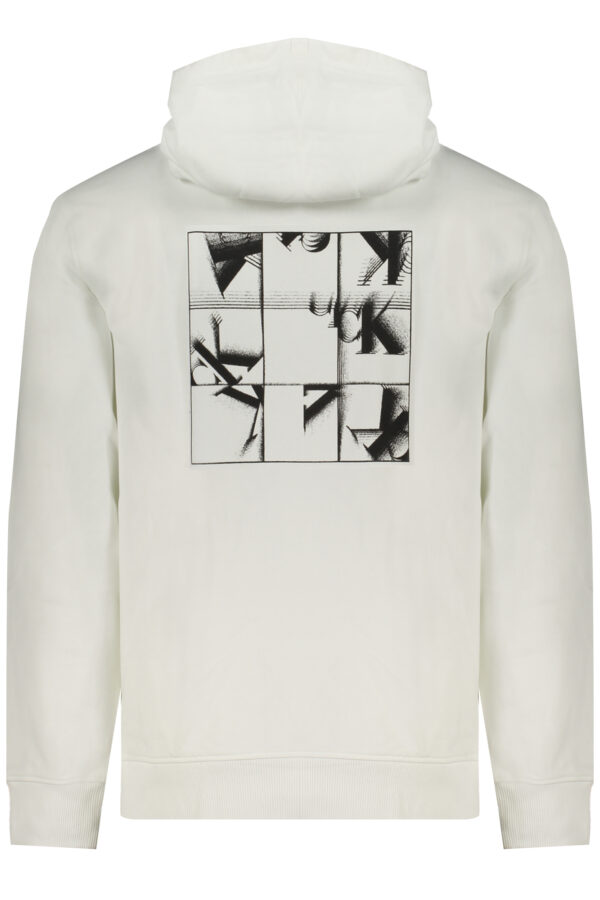 Calvin Klein Felpa Senza Zip Uomo Bianco