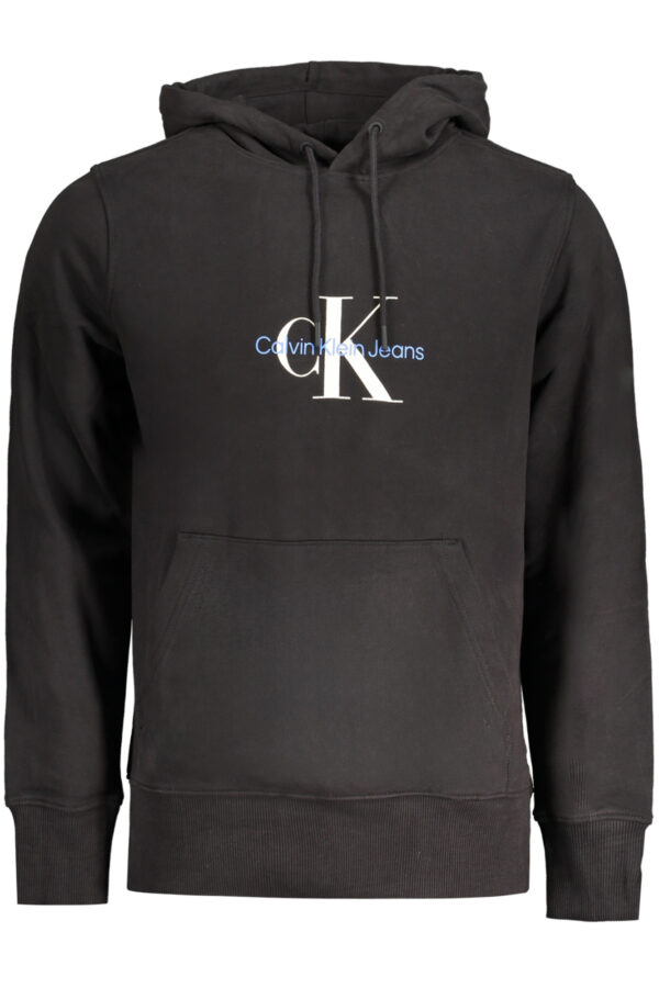 Calvin Klein Felpa Senza Zip Uomo Nero