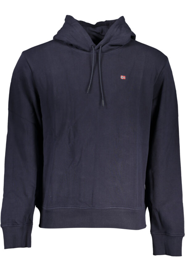 Napapijri Felpa Con Zip Uomo Blu