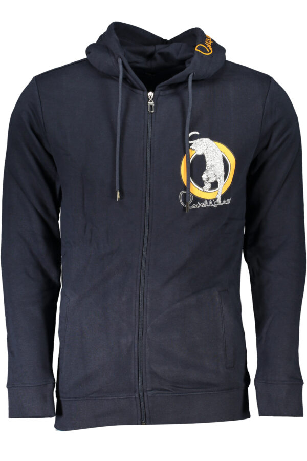 Cavalli Class Felpa Con Zip Uomo Blu