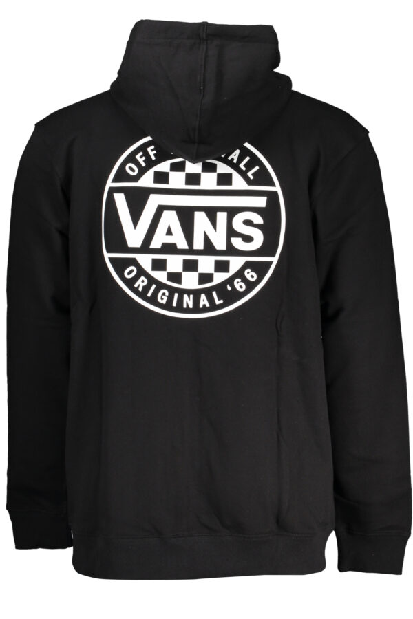 Vans Felpa Con Zip Uomo Nero