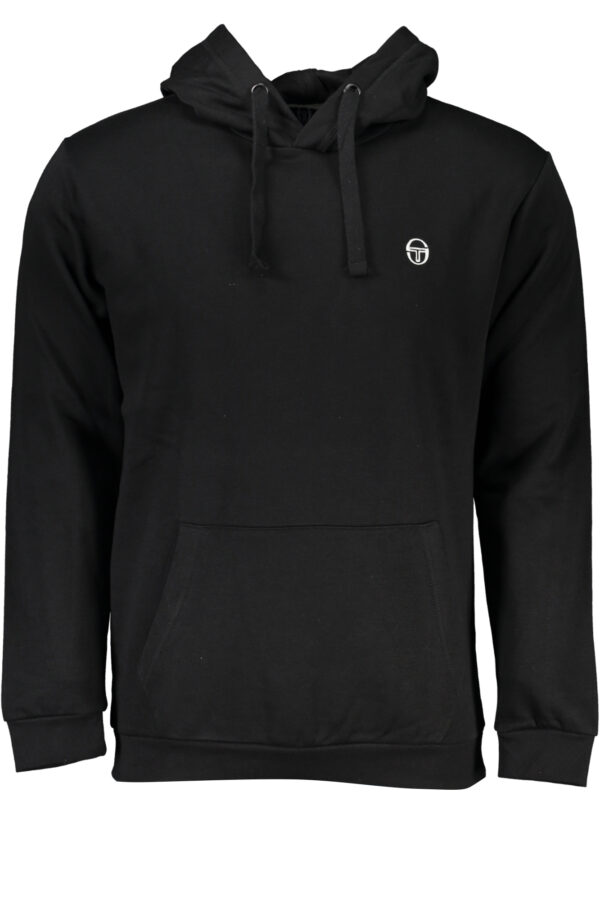Sergio Tacchini Felpa Senza Zip Uomo Nero